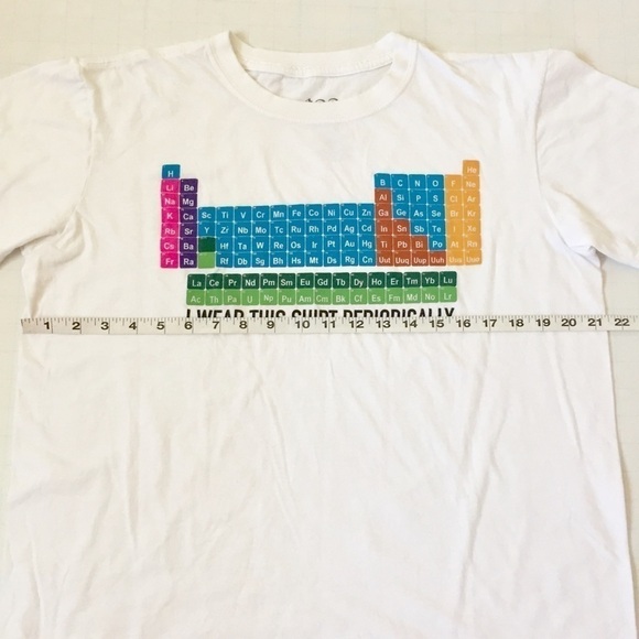 Tee LUV Graphic White Cotton Short Sleeve T shirt - Picture 7 of 11